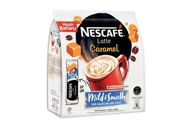 NESCAFE LATTE CARAMEL 25G*20PACKS